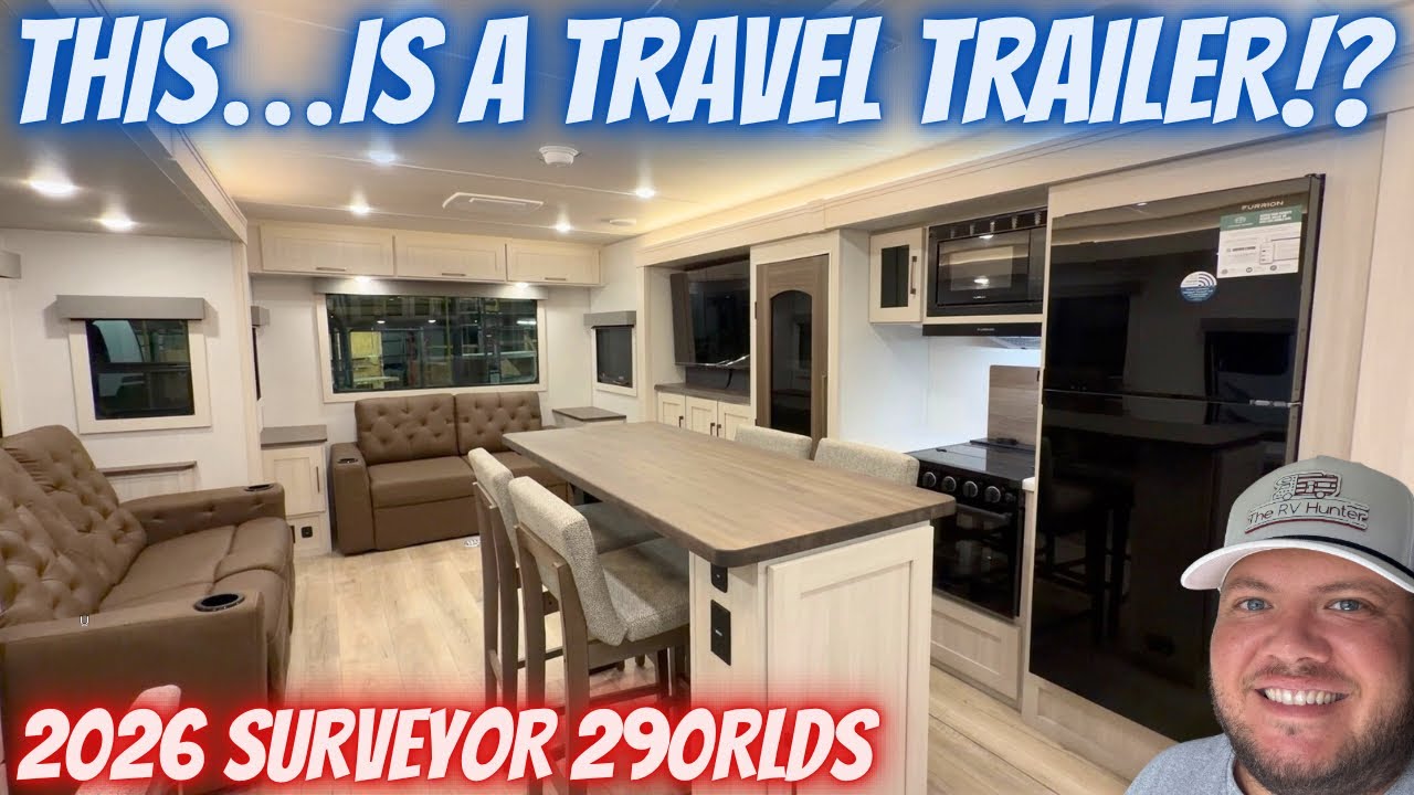 Fifth-Wheel Feel Without the &ldquo;Fifth Wheel&rdquo;! 2026 Surveyor 290RLDS Walkthrough