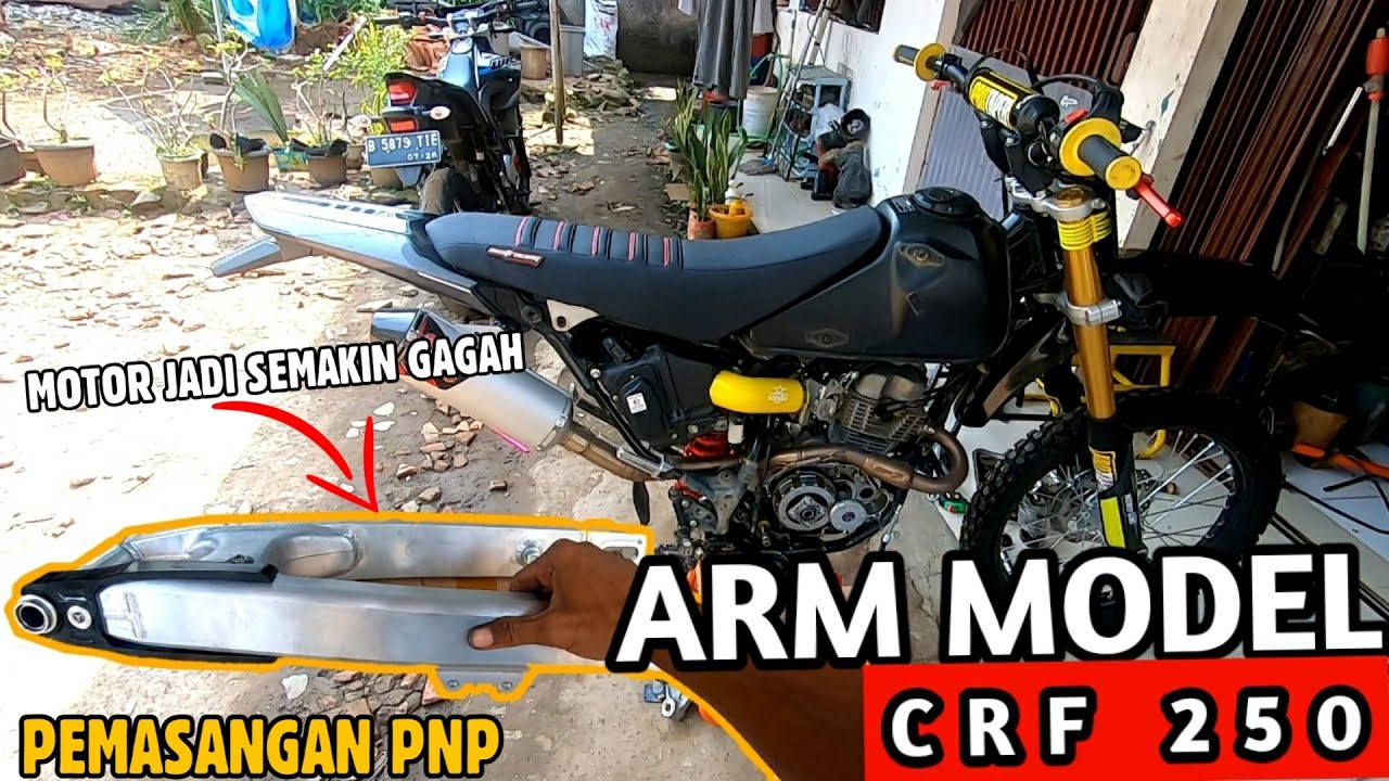 Pasang Arm BPro Dihonda Crf 150 L - Udah PNP Gaperlu Ribet Lagi