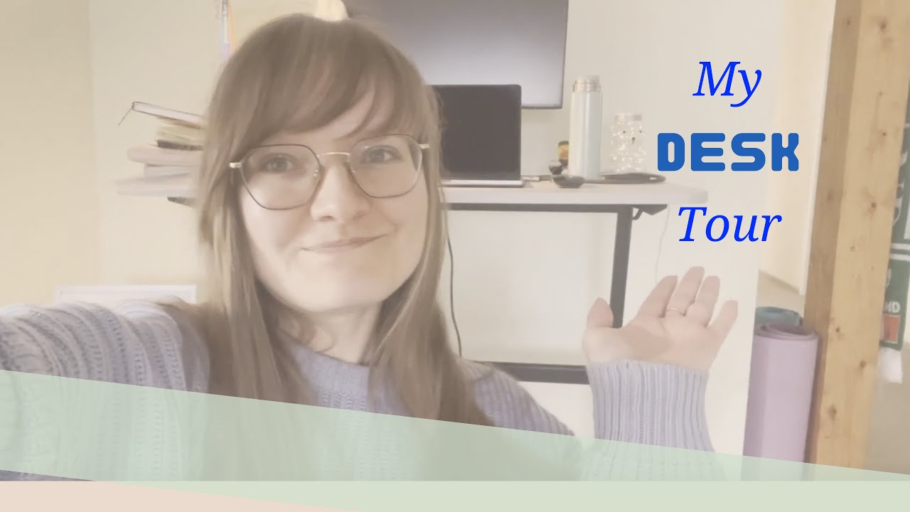 Tech Desk Setup & Organization: My Home Office Tour!