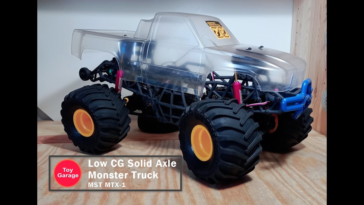 MST MTX-1 - Modifying a Low CG RC Solid Axle Monster Truck - Chapter 1