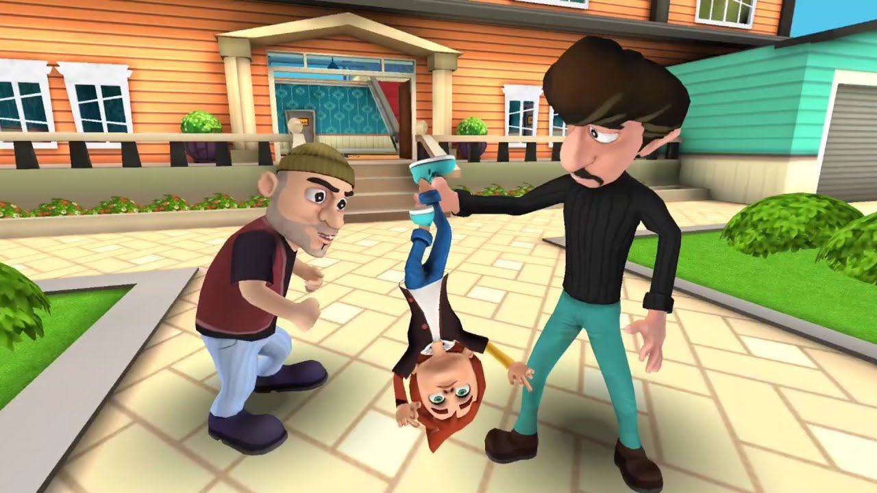 Snow Laughing | Scary Robber | Newgames | Believer Time 