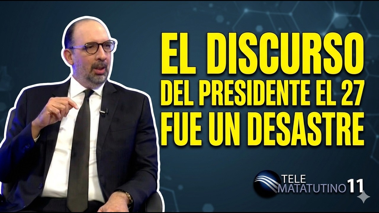 El Discurso del Presidente, Un Desastre...