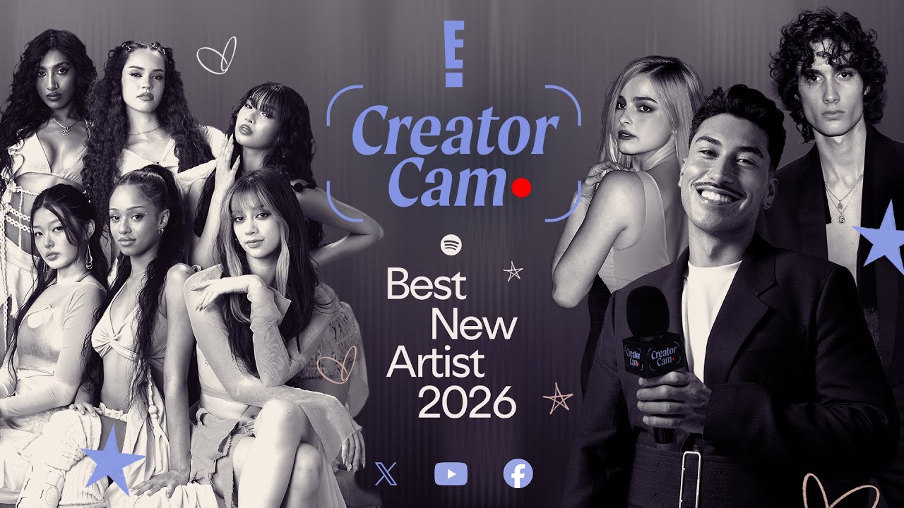 🔴 E! CreatorCam | Spotify&rsquo;s Best New Artist Party 2026