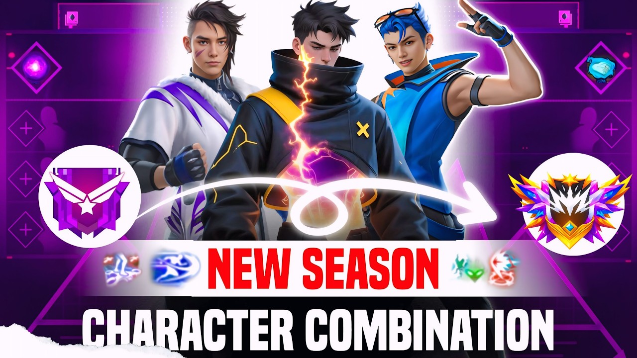 New BR Ranked Season Character Combinations | Best Character Skills for BR Ranked