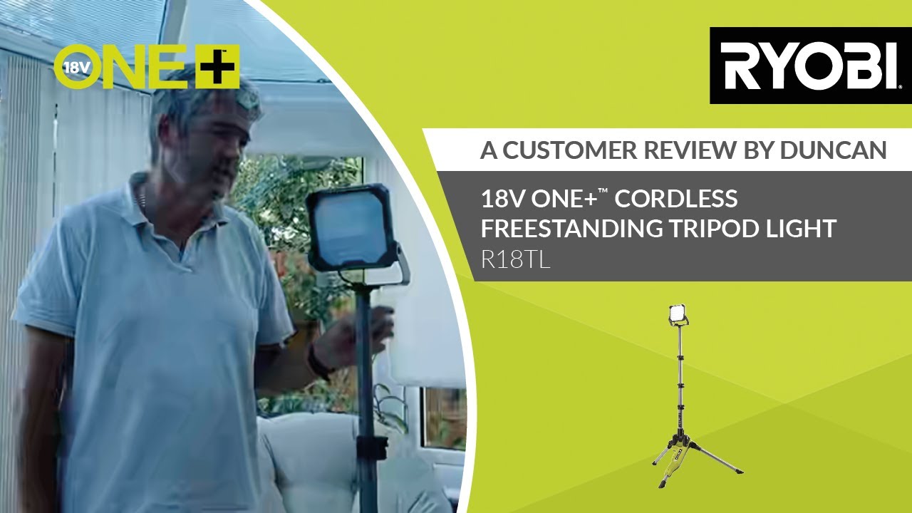 18V ONE+ Cordless Tripod Light (Bare Tool) R18TL-0