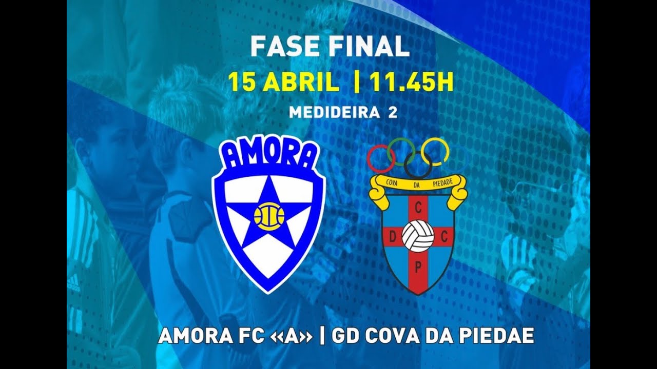 SUB10 3ª FASE FINAL AMORA FC VS COVA DA PIEDADE 1 PARTE