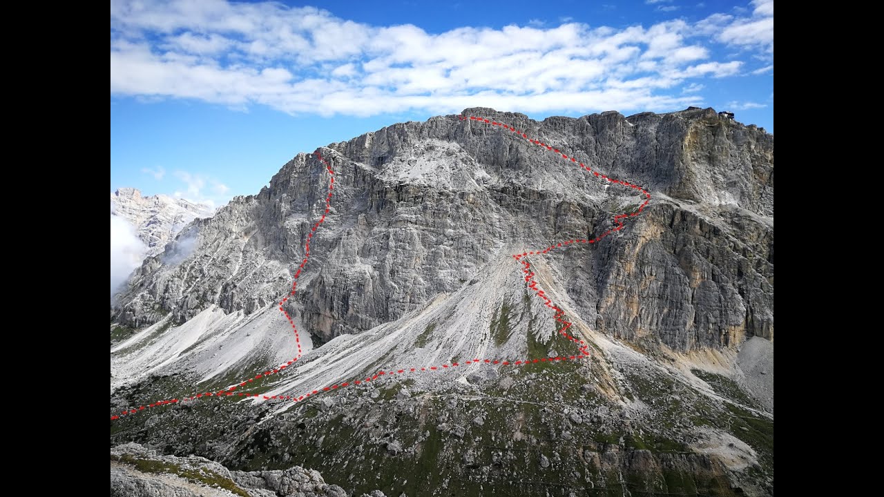 Ibex, Kleiner Lagazuoi, Westwand, Piccolo Lagazuoi, Dolomiten