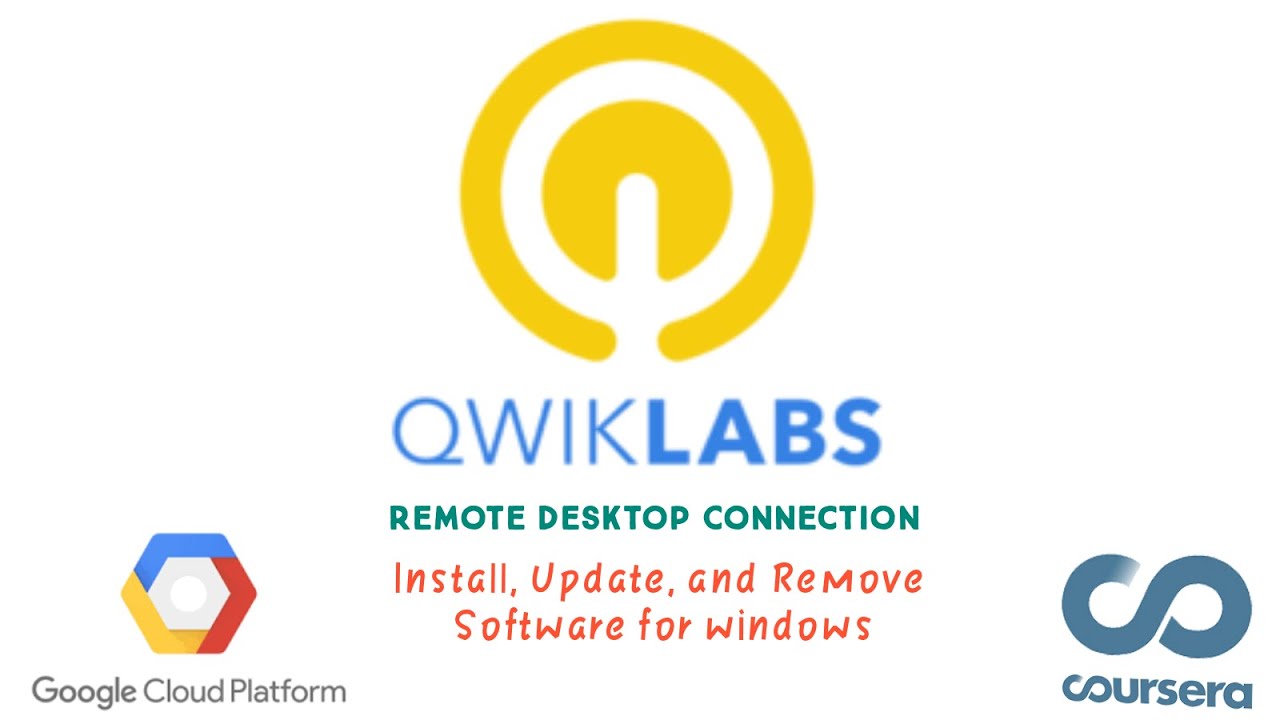 Install, Update and Remove Software for Windows| Remote Desktop Connection | IT Support| Coursera