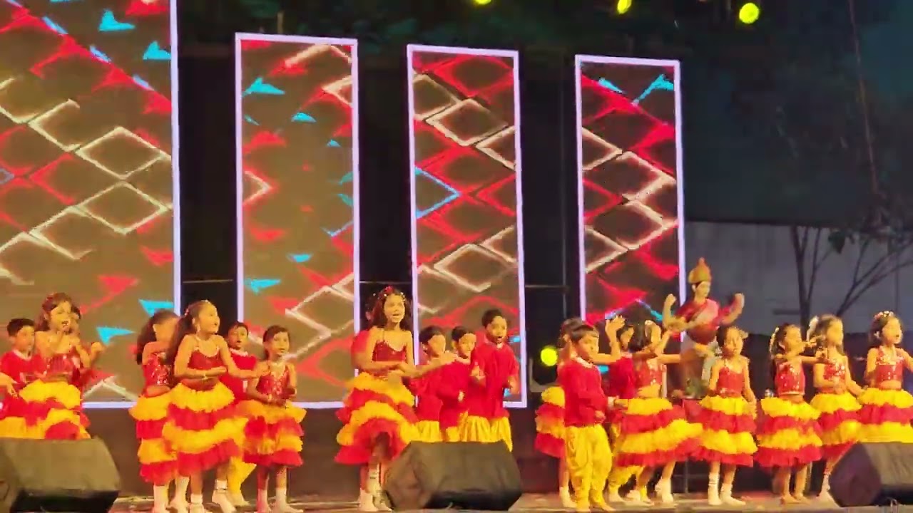 Brother's annual day dance.