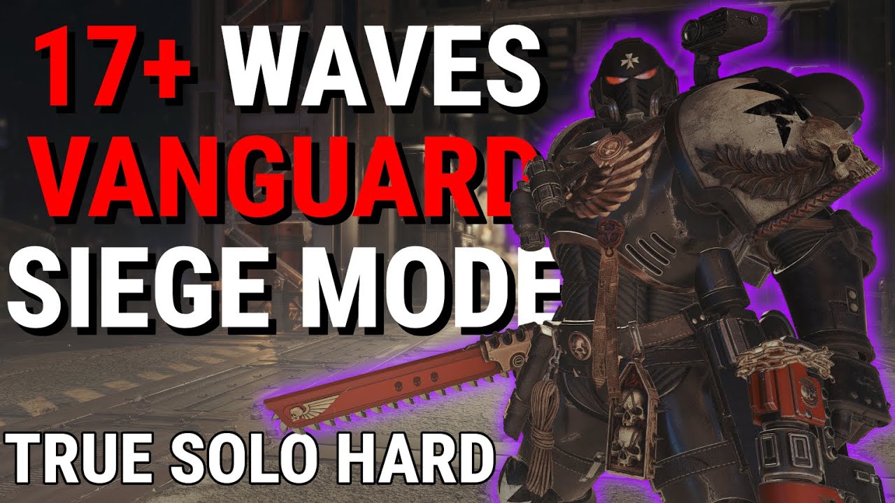 Lone Vanguard SURVIVES Through 17 Waves Of Horde Mode - True Solo Hard | Space Marine 2