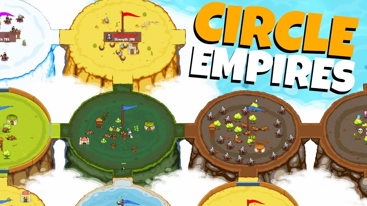 CONTROLLING the ENTIRE WORLD! - Circle Empires Gameplay