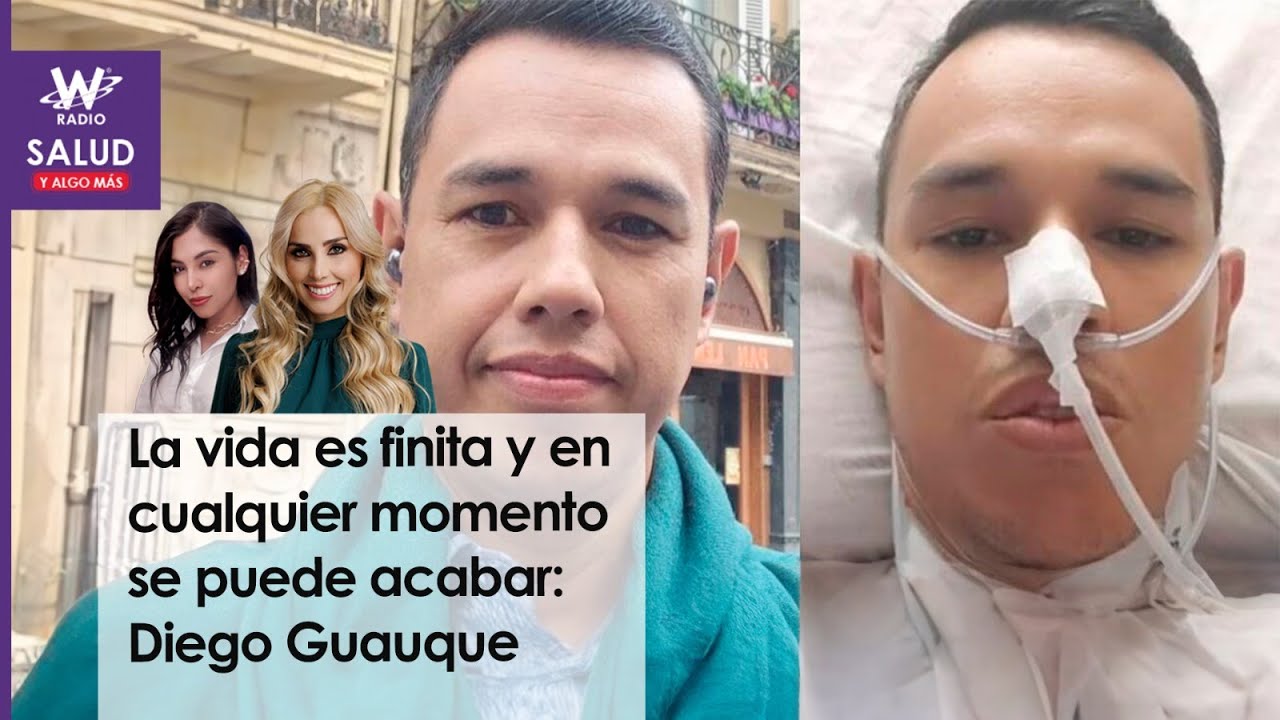 La vida es finita y en cualquier momento se puede acabar: Diego Guauque