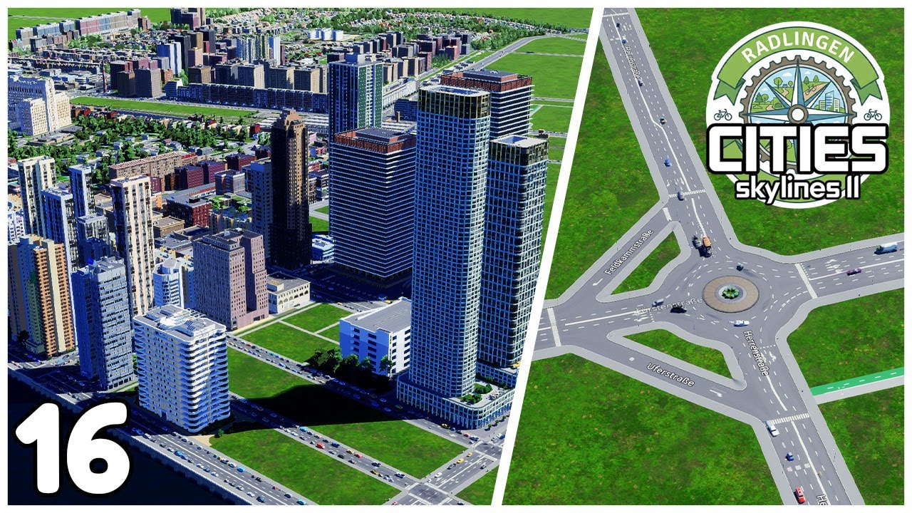 DLC Gebäude und Verkehrsprobleme | Cities Skylines 2 | Radlingen 16