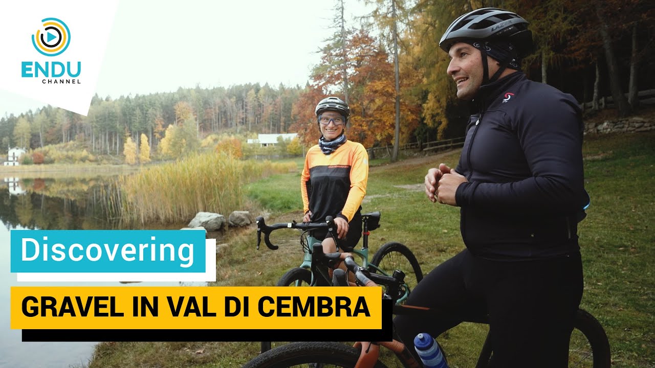 In Val di Cembra, Trentino,  con la Gravel. Colori pazzeschi!