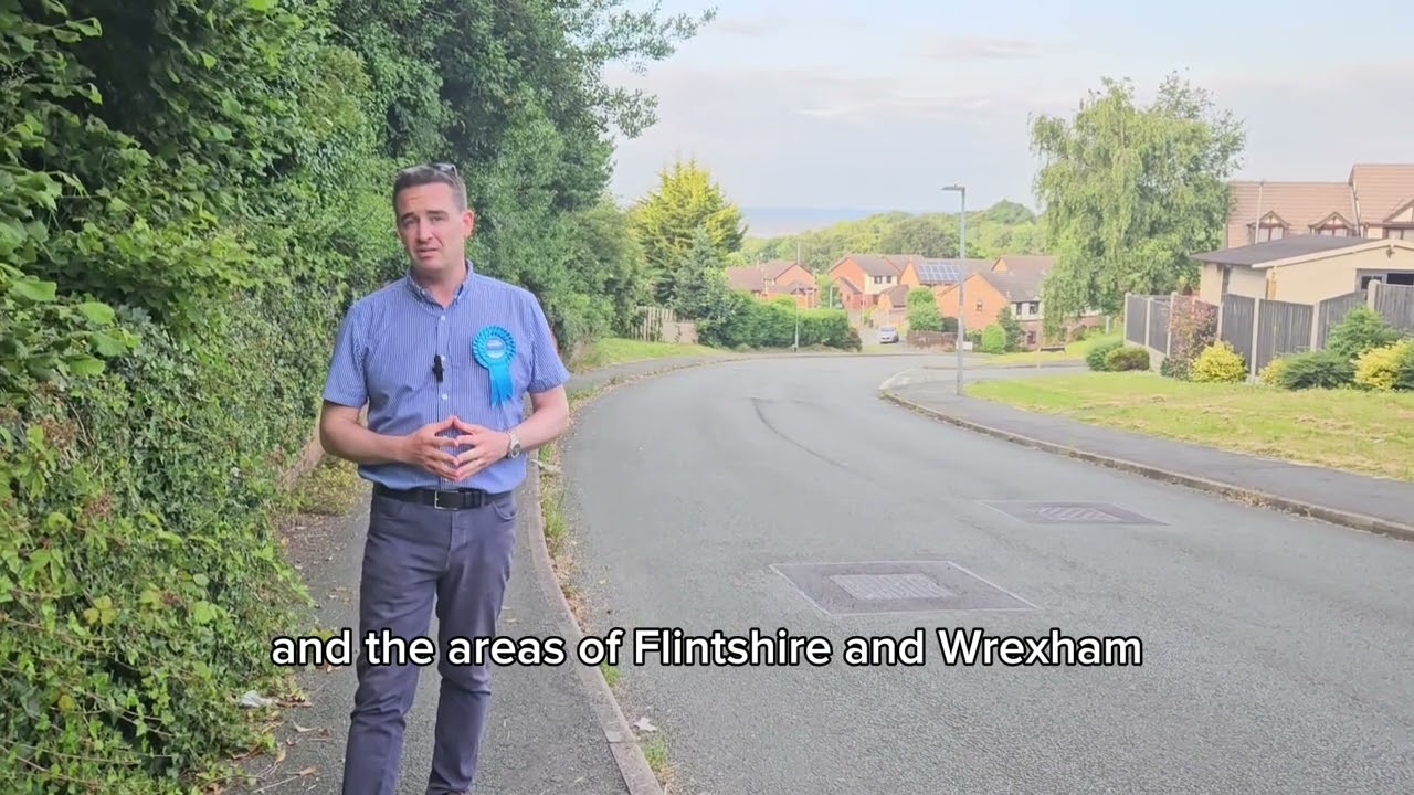 Dr James Davies - Conservative Candidate for Clwyd East - 4th July General Election