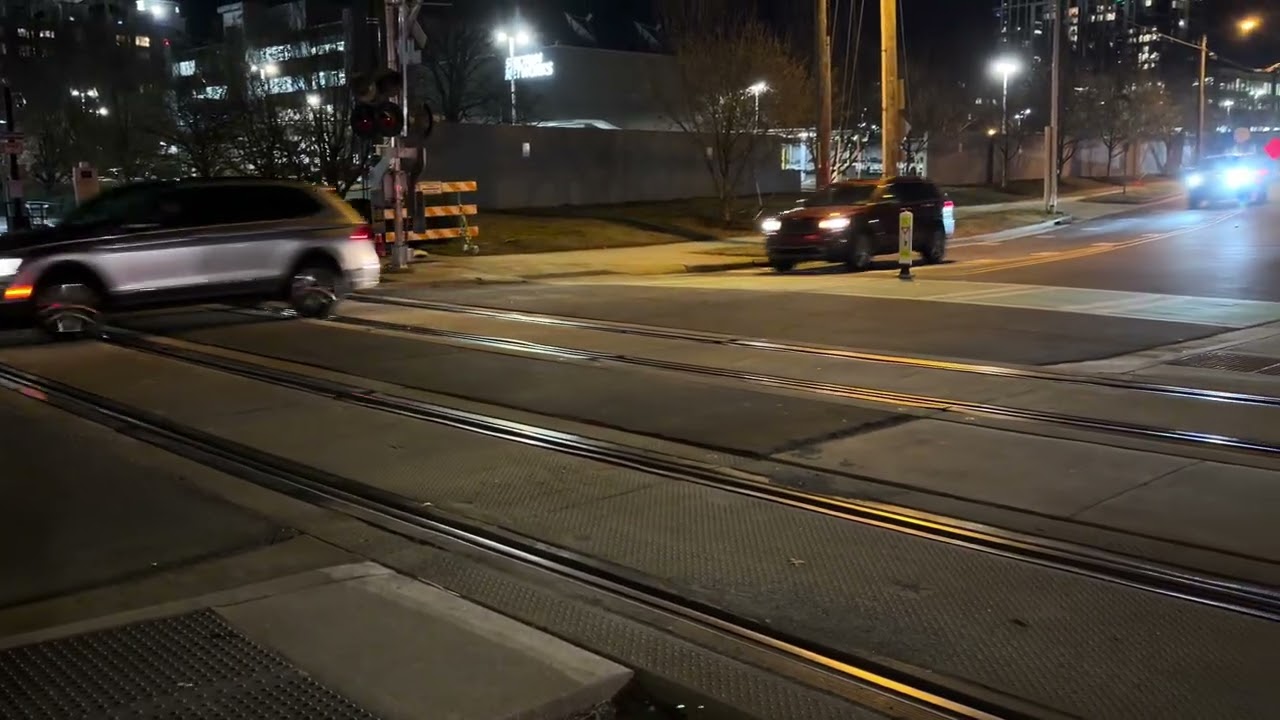 Lynx light rail train at Carson station 