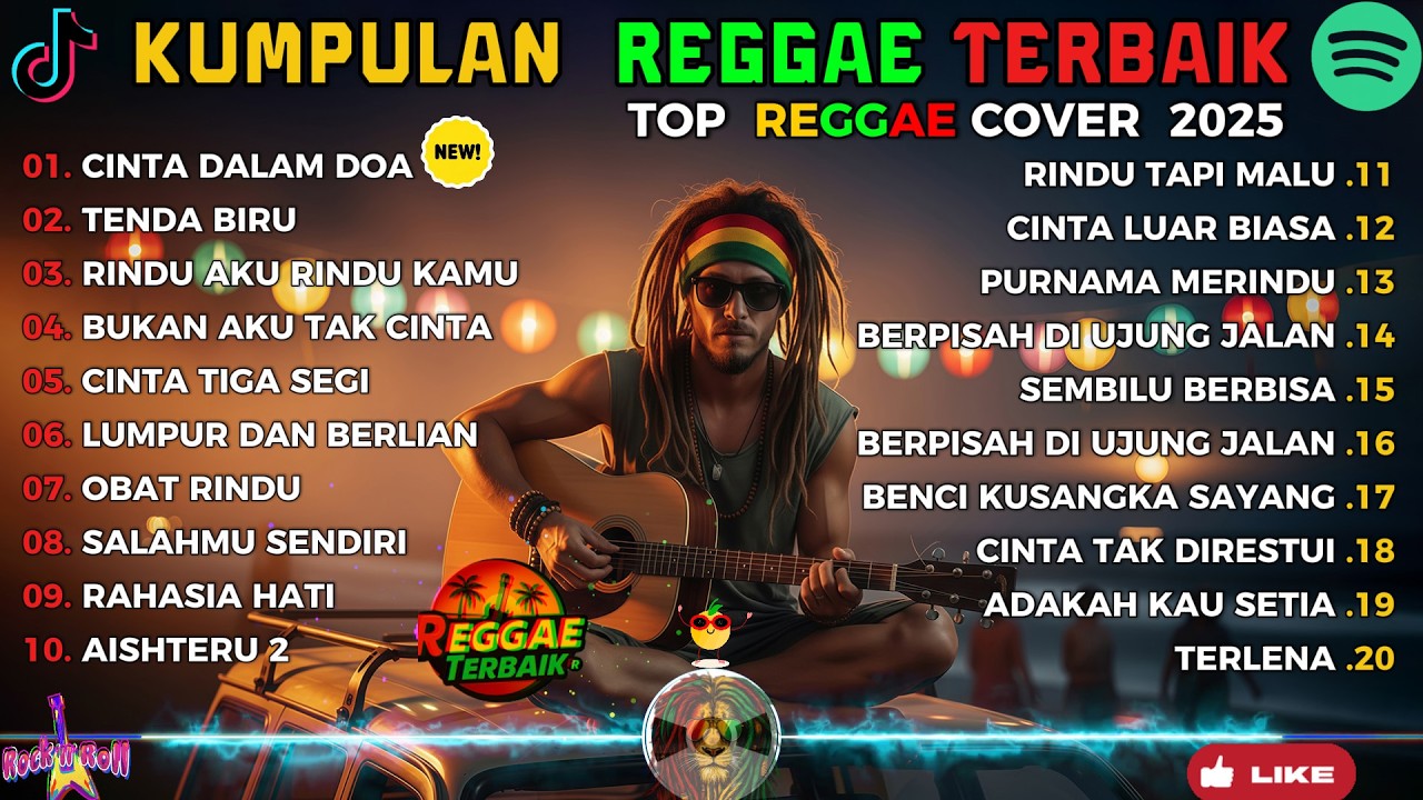 Reggae SKA Cover Album - Top Hits Spotify Versi Reggae Santai Full Album