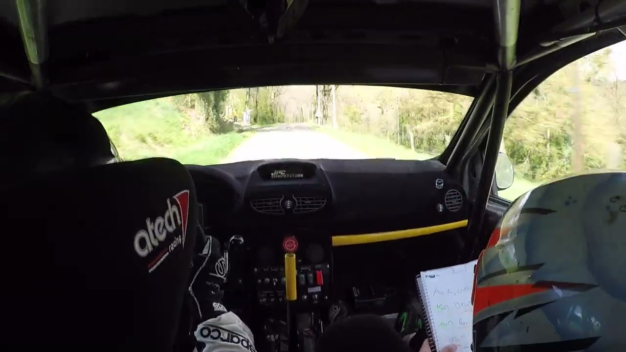 Gabriel raynaud Florent Delpech ES 3 rallye des cotes du Frontonnais 2022