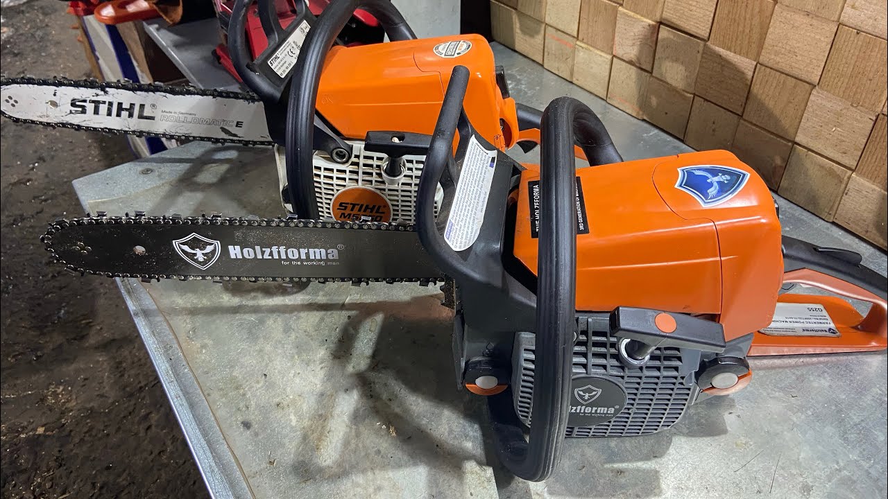 Holzfforma G 255 VS STIHL MS 250. Сравнительный тест.!