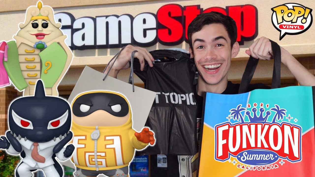 Sdcc 2021 X Funkon 2021 Funko Pop Hunting! | I Bought Everything I Wanted!