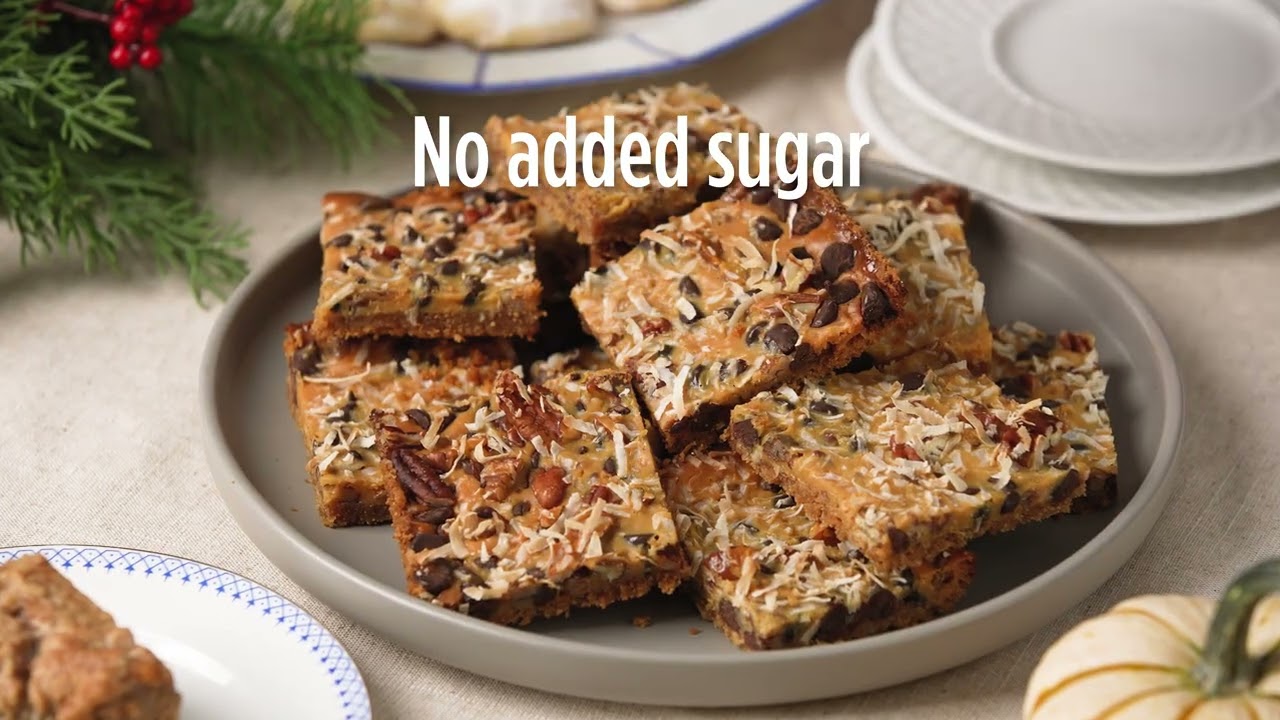 Splenda Sweetened Condensed Milk 7 Layer Magic Bars