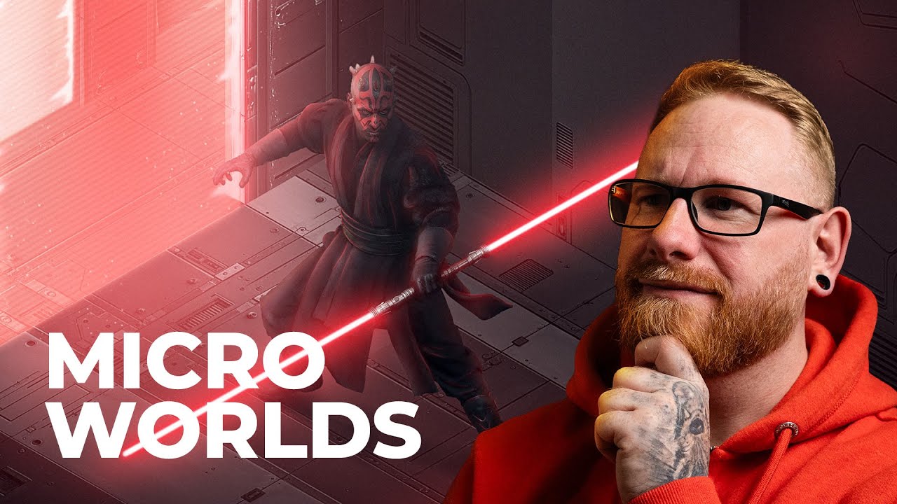 Creating a Star Wars micro world in Photoshop