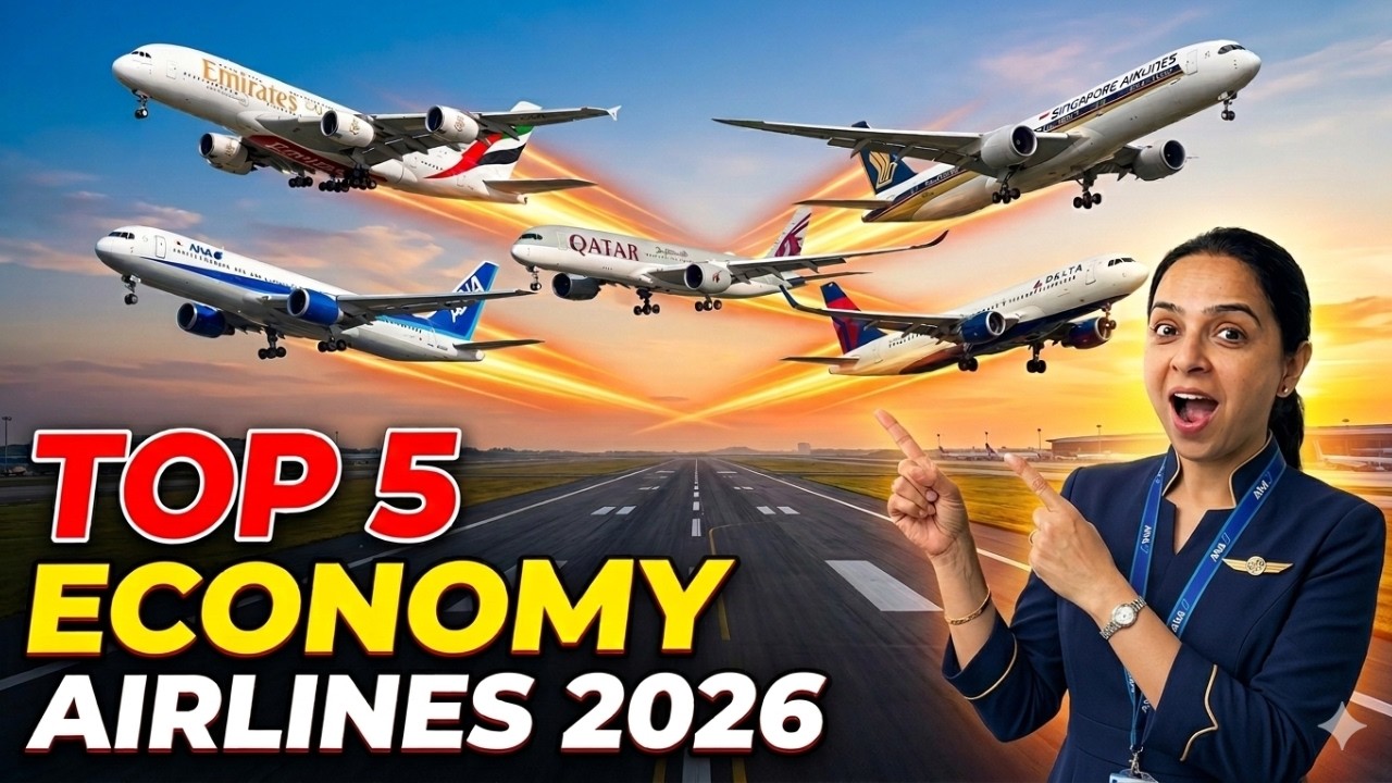 Топ-5 экономичных авиакомпаний в 2026 году (все ошибаются насчет №1)