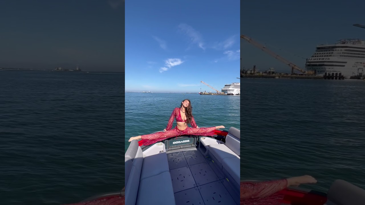 Come sail with me💓 #tallgirl #model #rachelpizzolato #bikini #fun #sailing