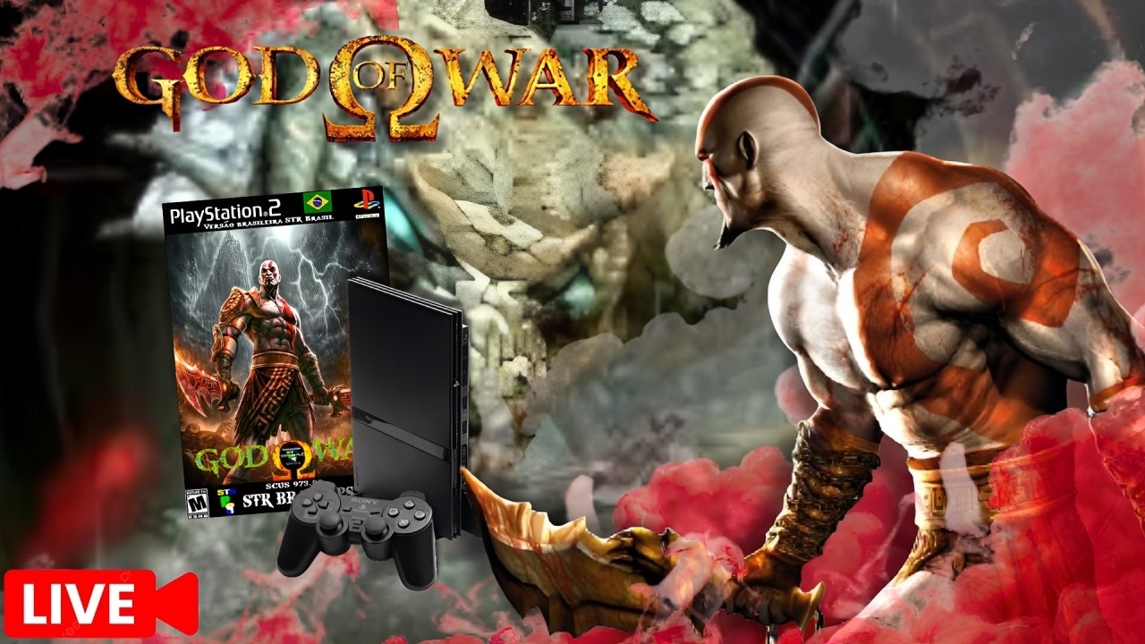 Live On! Jogando God Of War 2 (Tentando zerar no modo Deus!)