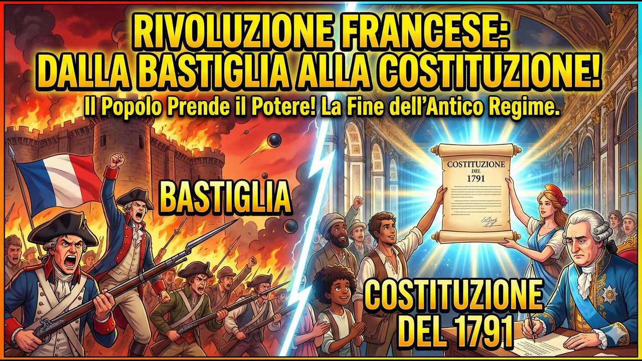 Rivoluzione Francese: Dalla Bastiglia alla Costituzione del 1791