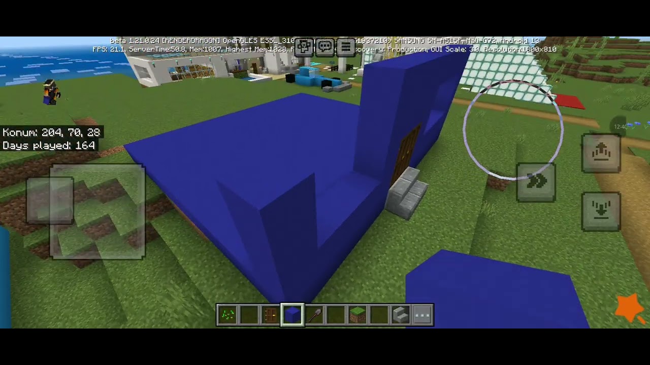 Minecraft Şehir 1 bölüm hastane ve polis merkezi yaptık.