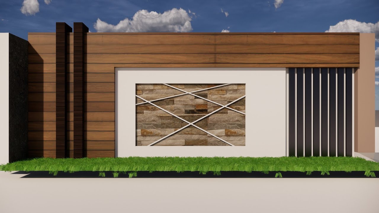 Modern Boundary Wall Design || Modern Parda Wall Design || AL Rehman Architects
