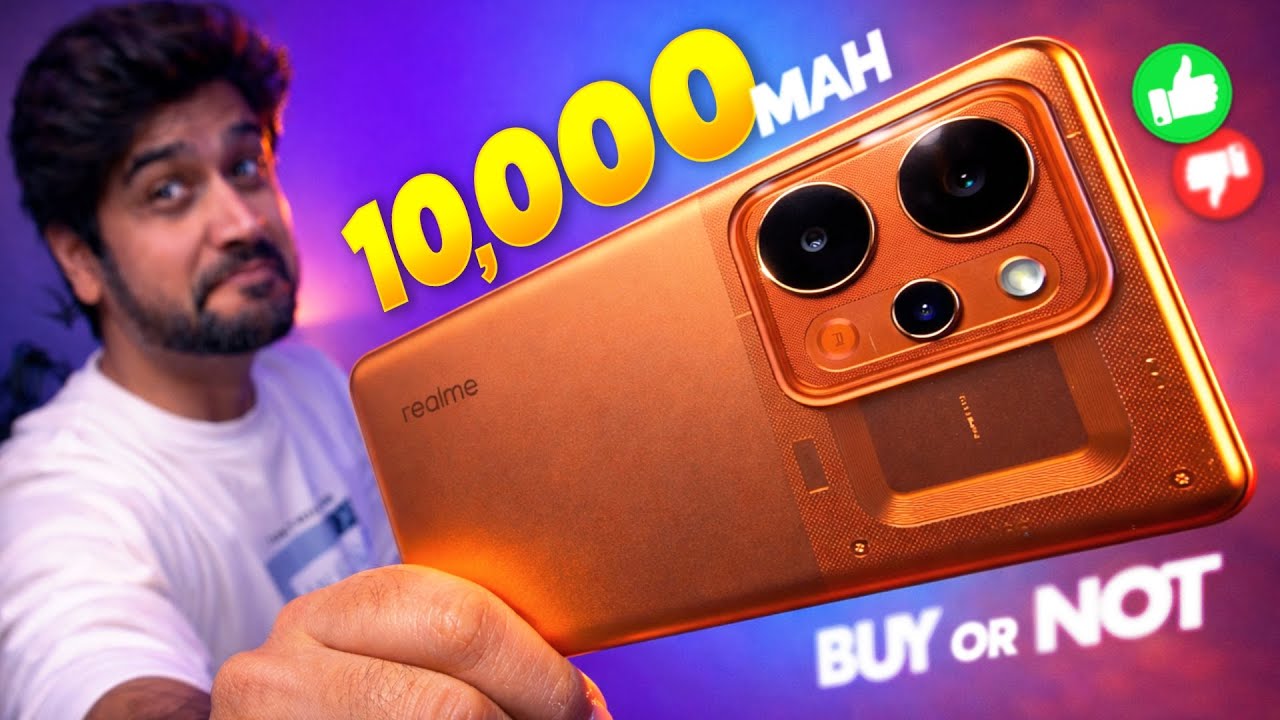 Realme P4 Power Ka REAL Review ⚡️ India's Biggest 10000mAh Battery Phone Under र25000!!