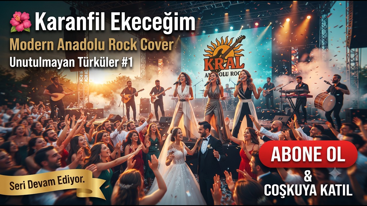 🌺 Karanfil Ekeceğim – Modern Anadolu Rock Cover | Unutulmayan Türküler #1