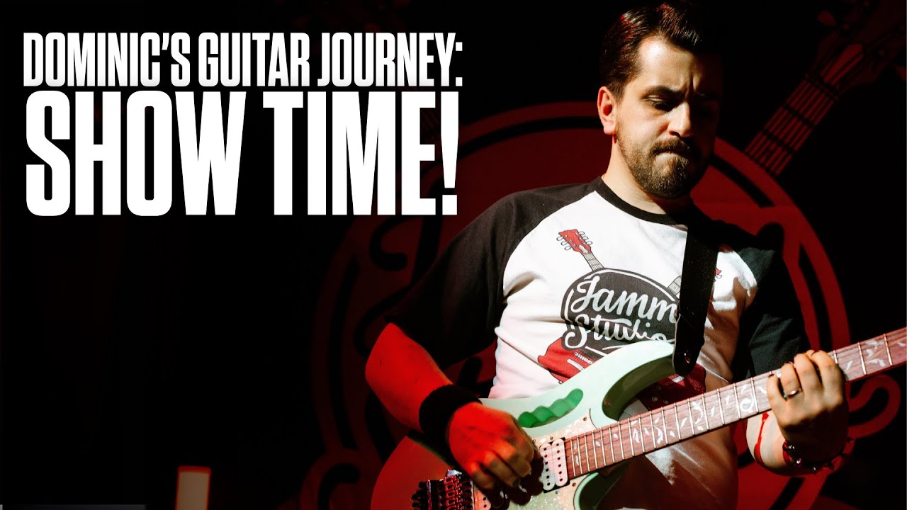 Dominic's Guitar Journey: Show time!