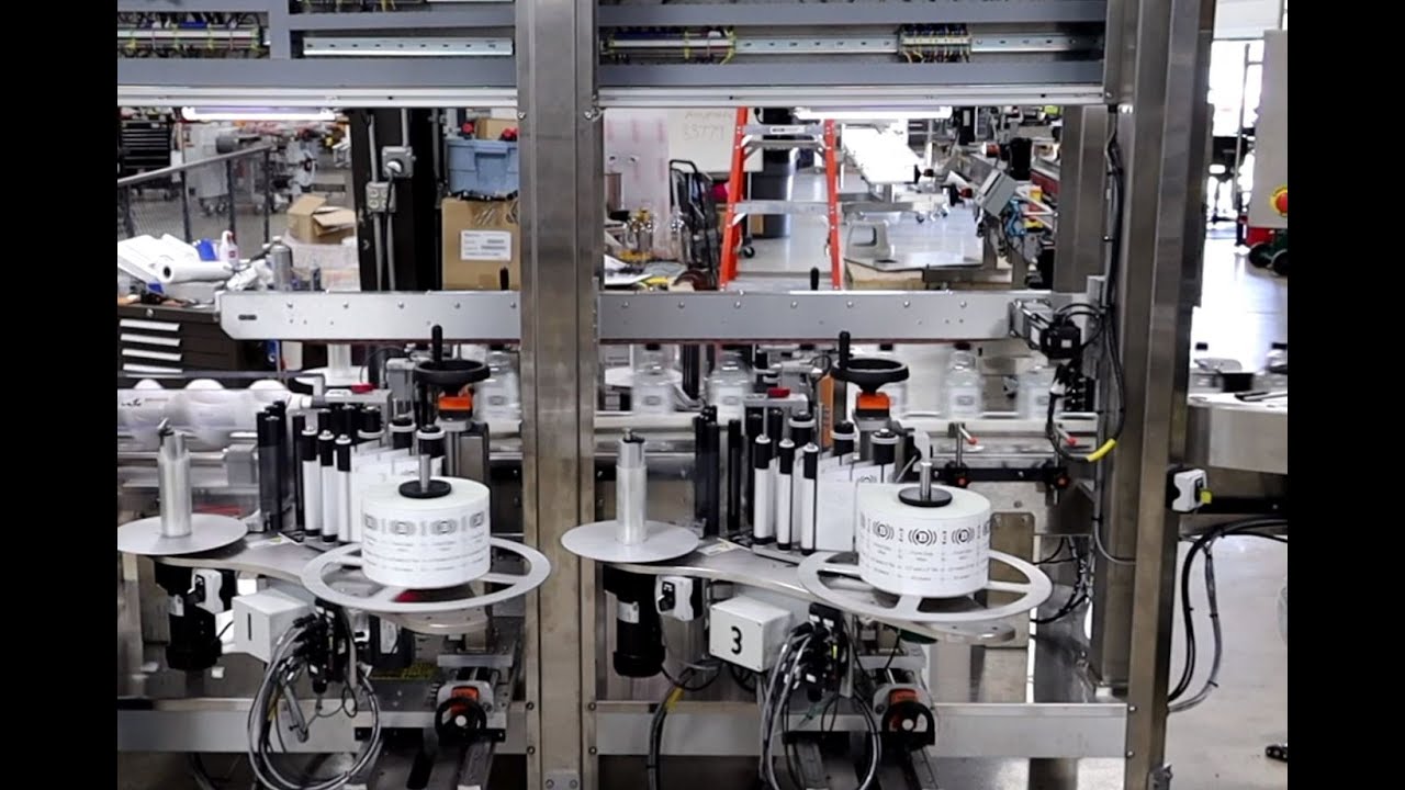 High Speed Front Back Wraparound Labeling - ProLine System