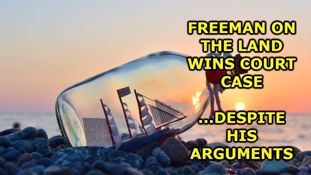 Freeman On The Land Wins Court Case... Despite His "Silly" Arguments - A Lawyer Explains