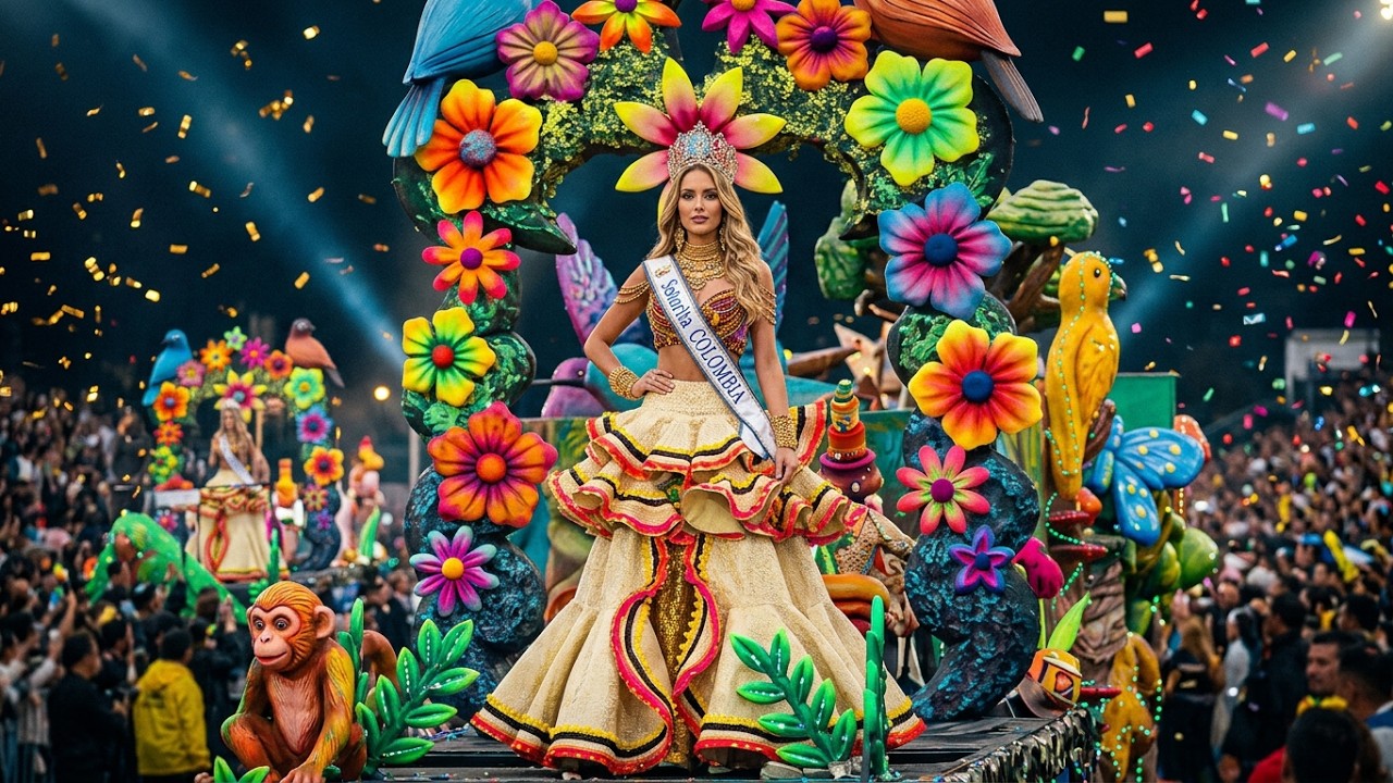 Resumen desfile reinas, ferias manizales.
