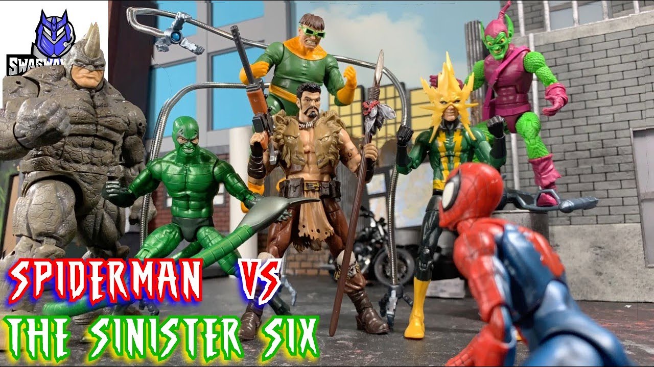 Spider-man No Way Home - Spider-Man vs The Sinister Six [ Epic Fight Stop Motion ]