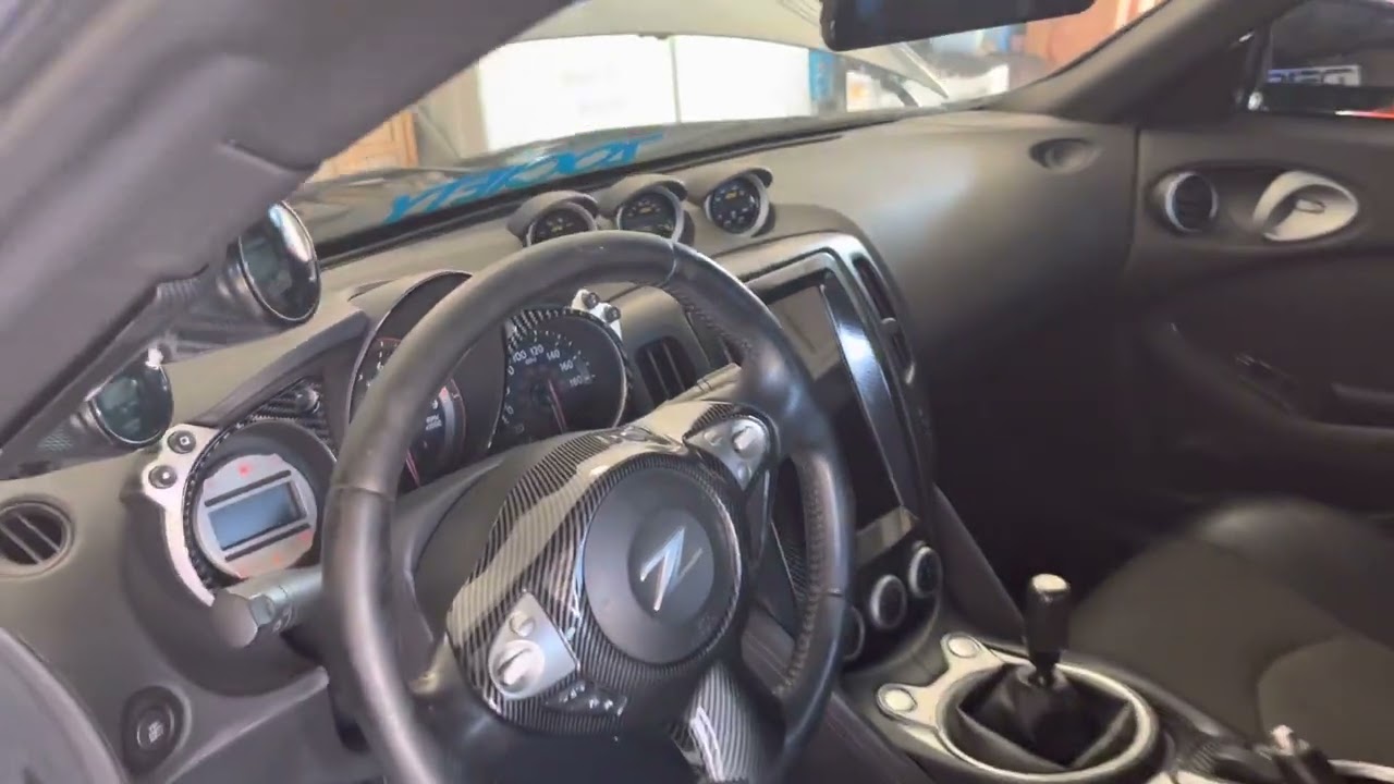 370z SOHO Motorsport top mount Turbo installation introduction.