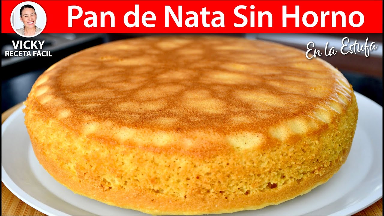 PAN DE NATA SIN HORNO | Vicky Receta Facil