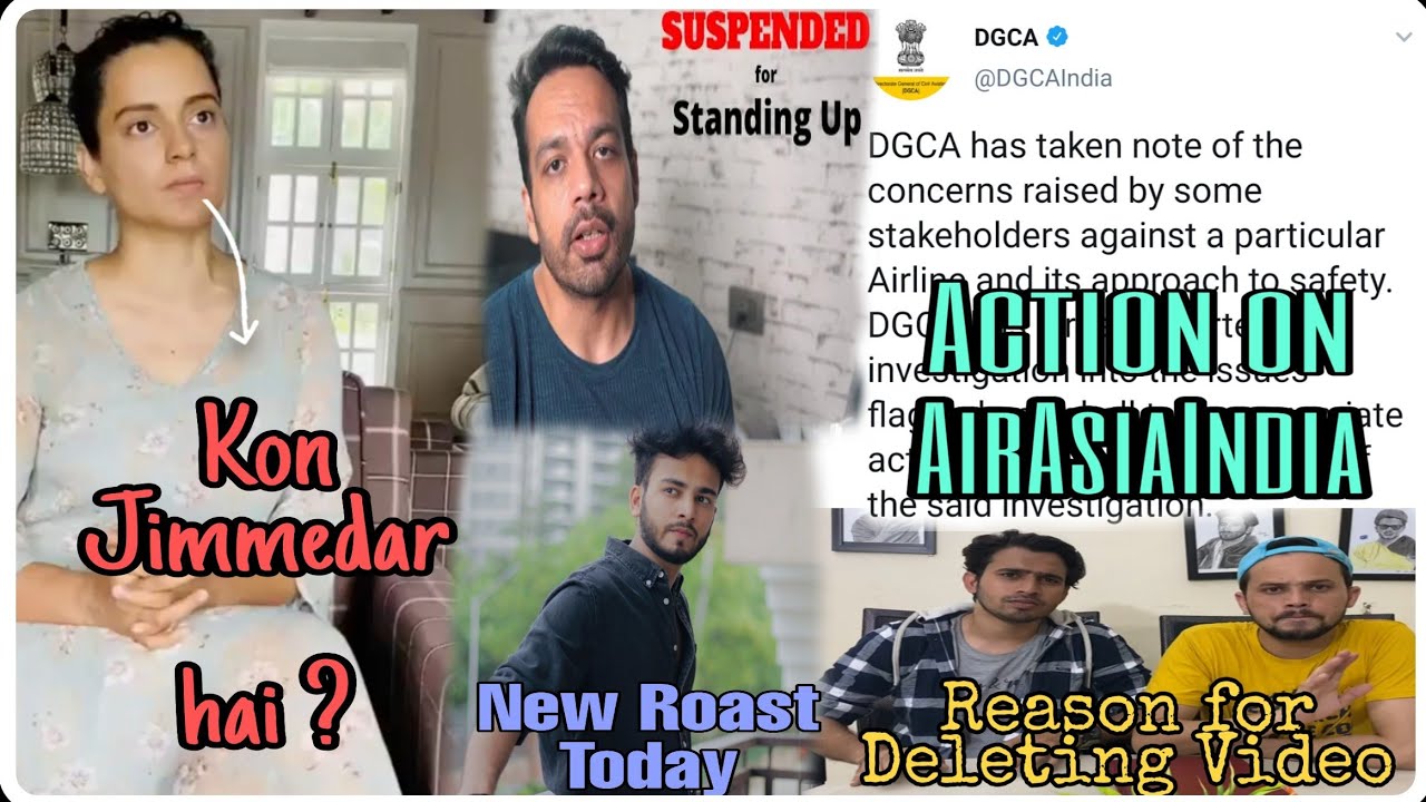 Kangana Ranaut on Sushant Singh Rajput's death | Action against AirAsia | Round2hell | Tauresh |