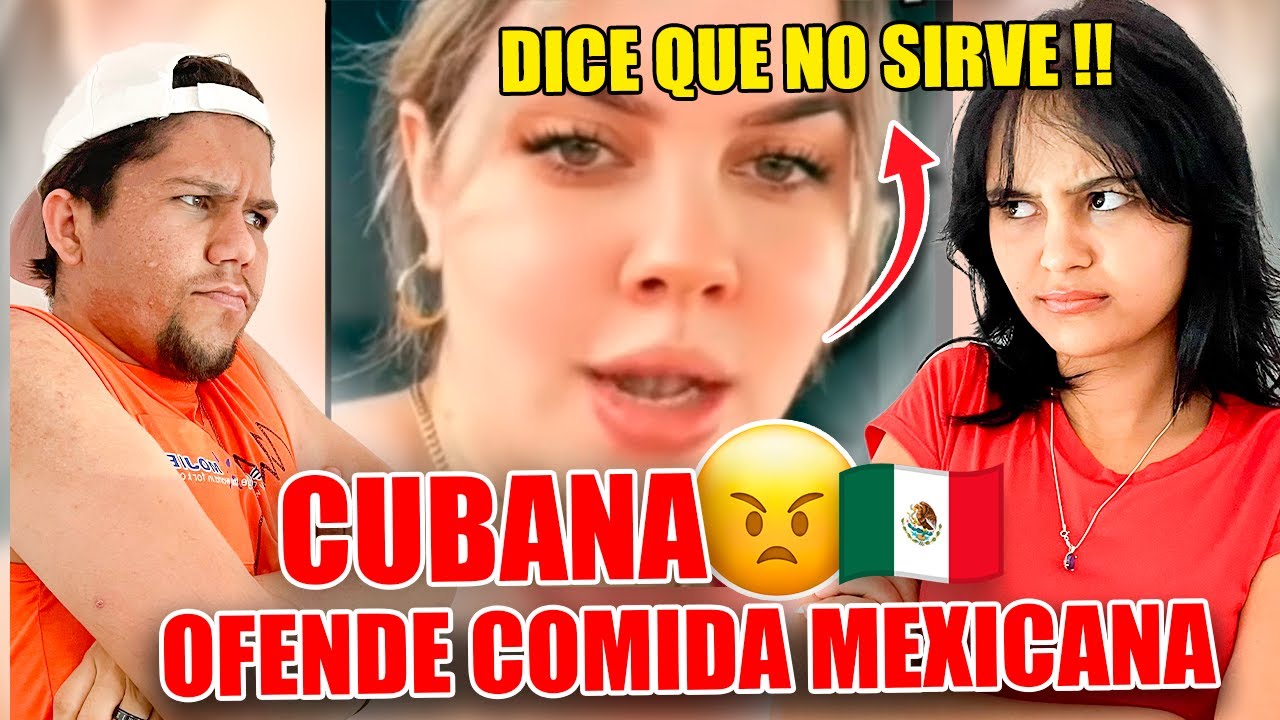 🇲🇽😳 Cubana critica la comida mexicana… ¡Y pasa ESTO! 🤯