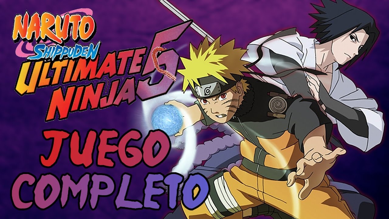 NARUTO SHIPPUDEN Ultimate Ninja 5 | Juego Completo en Español - Full Game Historia Completa