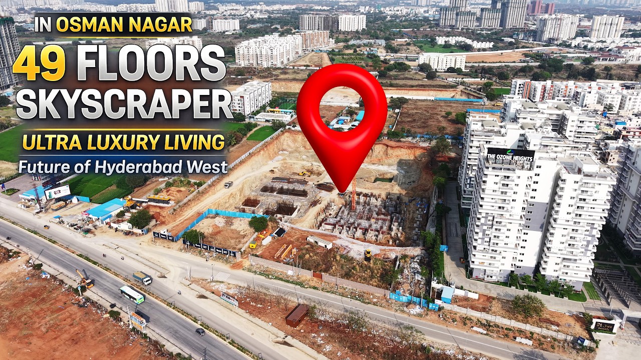 New Ultra Luxury Gated Community Project in Osman Nagar | 49 Floors