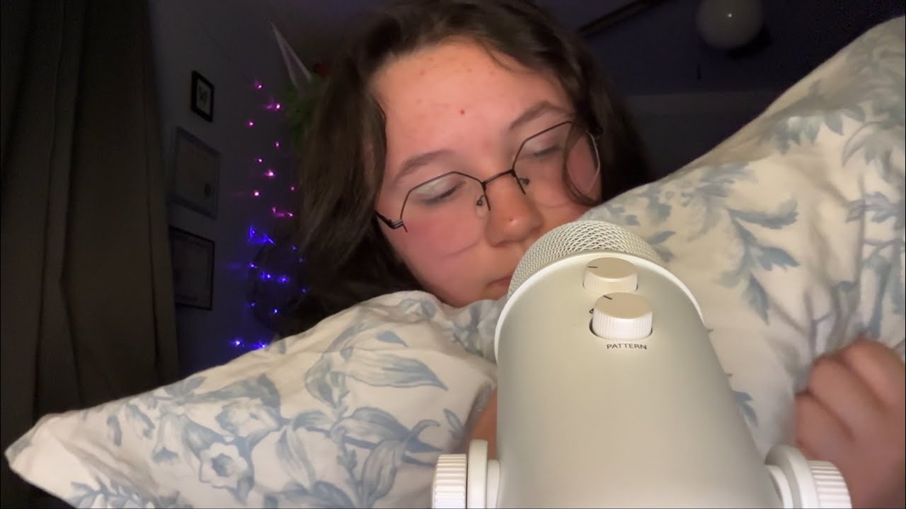 ASMR less talking more pillow squeezing! 😴