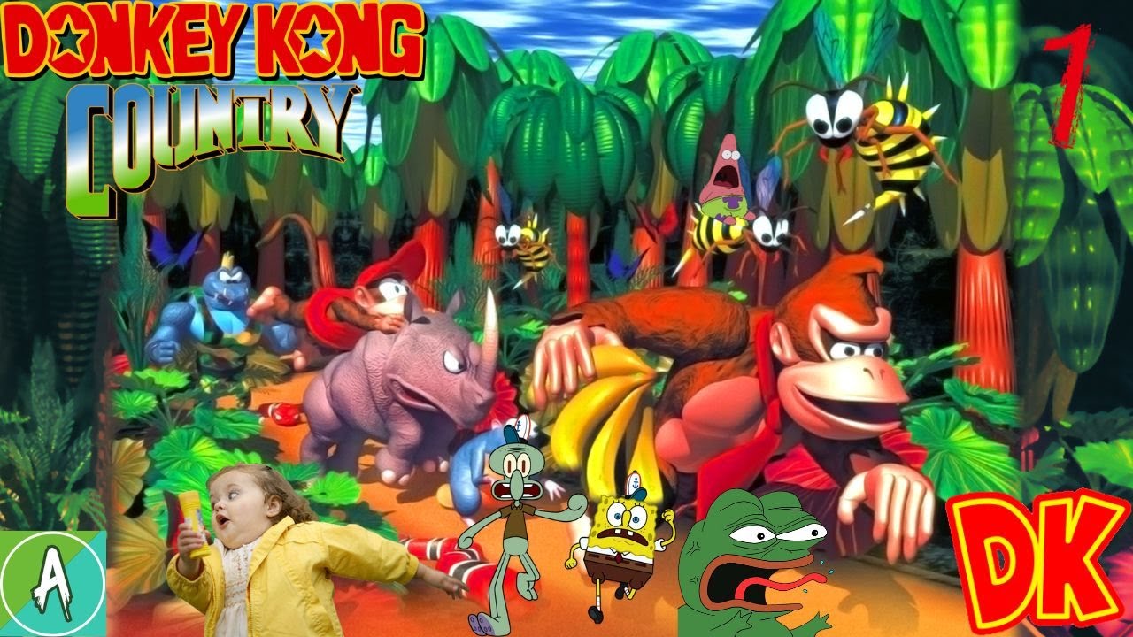 COMENZANDO en DK CONTRY pura NOSTALGIA🍌🕹️🎮