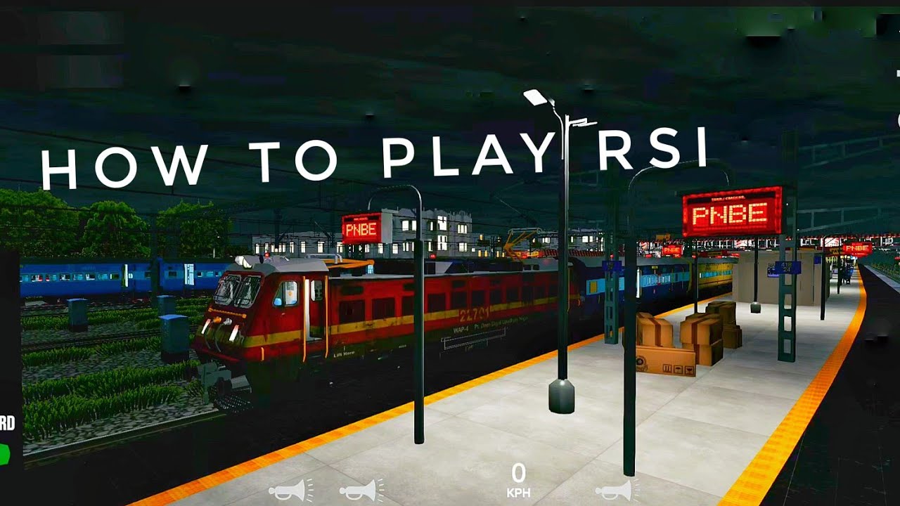 How To Play Railway Simulator India | Real Gameplay | Railway GameZ 
