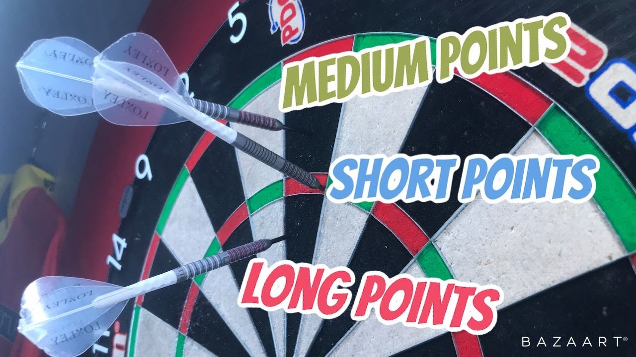 How the length of a point affects a dart