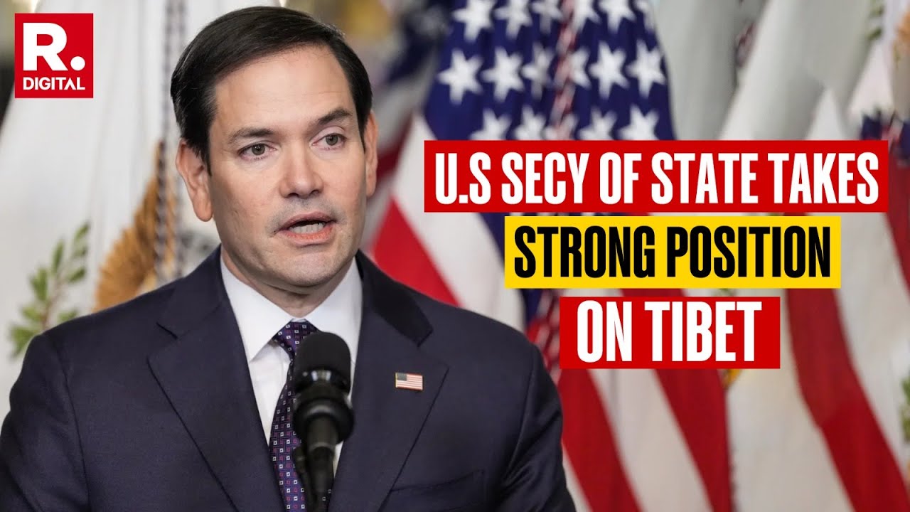 US Is Committed To Promoting Tibetan Human Rights & Freedoms: US Secy Of State Marco Rubio On Tibe